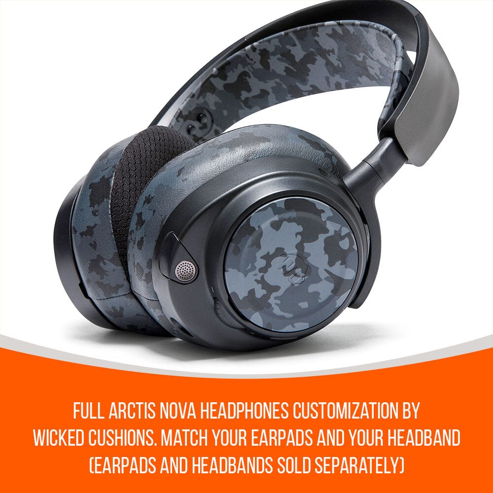 Apos Audio Wicked Cushions Speaker Plates WC Side Speaker Plates for Arctis Nova Headsets - Arctis Nova Booster Pack by Wicked Cushions