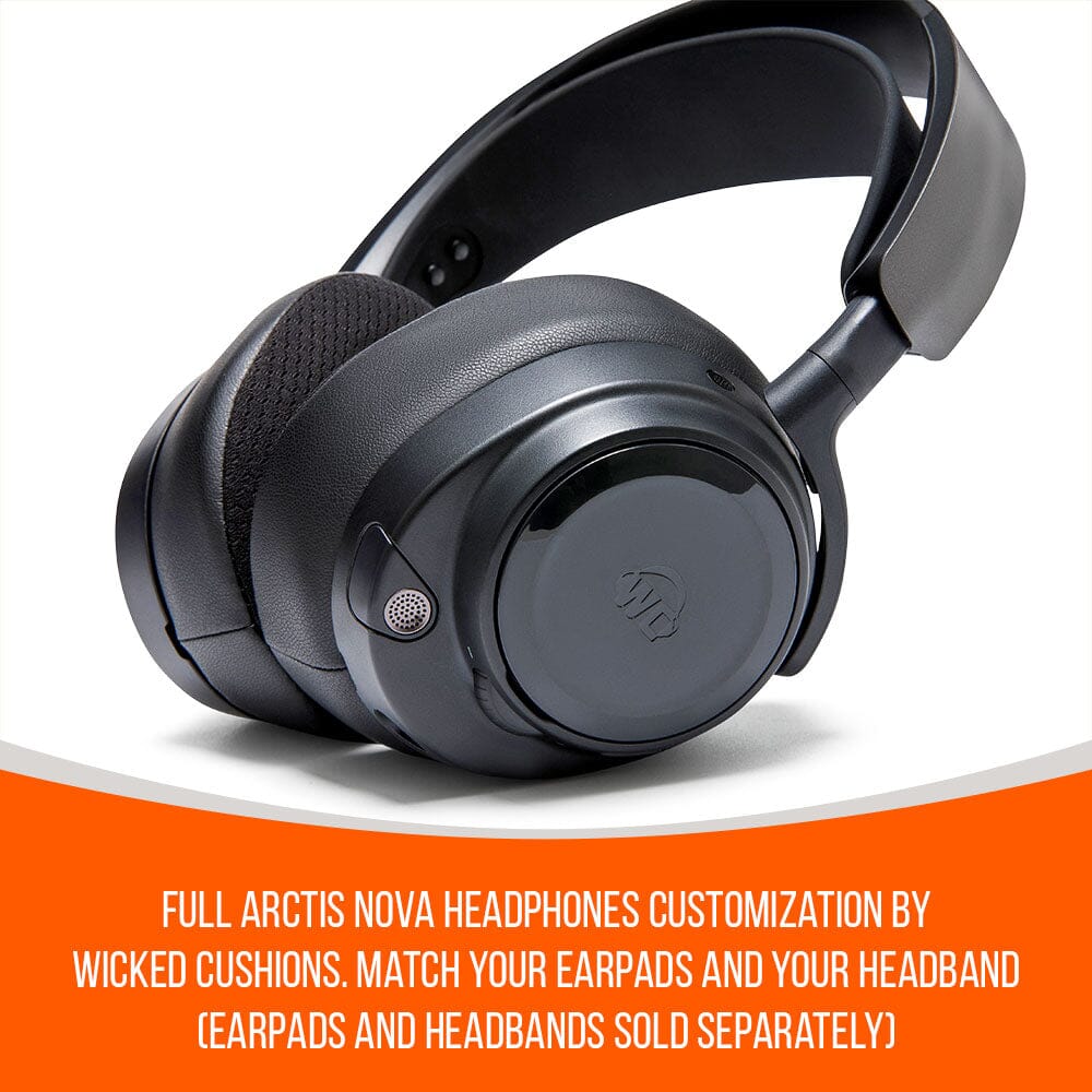 Apos Audio Wicked Cushions Speaker Plates WC Side Speaker Plates for Arctis Nova Headsets - Arctis Nova Booster Pack by Wicked Cushions