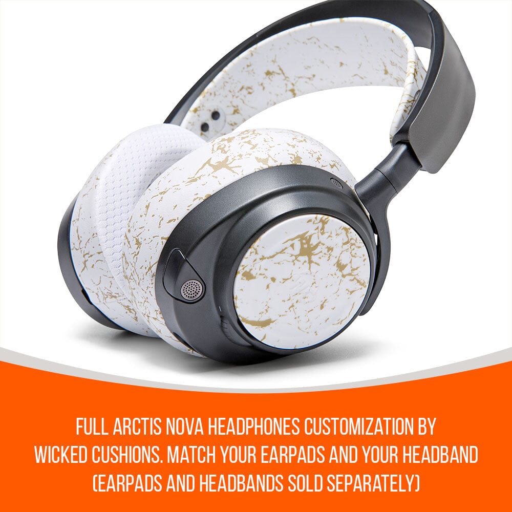 Apos Audio Wicked Cushions Speaker Plates WC Side Speaker Plates for Arctis Nova Headsets - Arctis Nova Booster Pack by Wicked Cushions