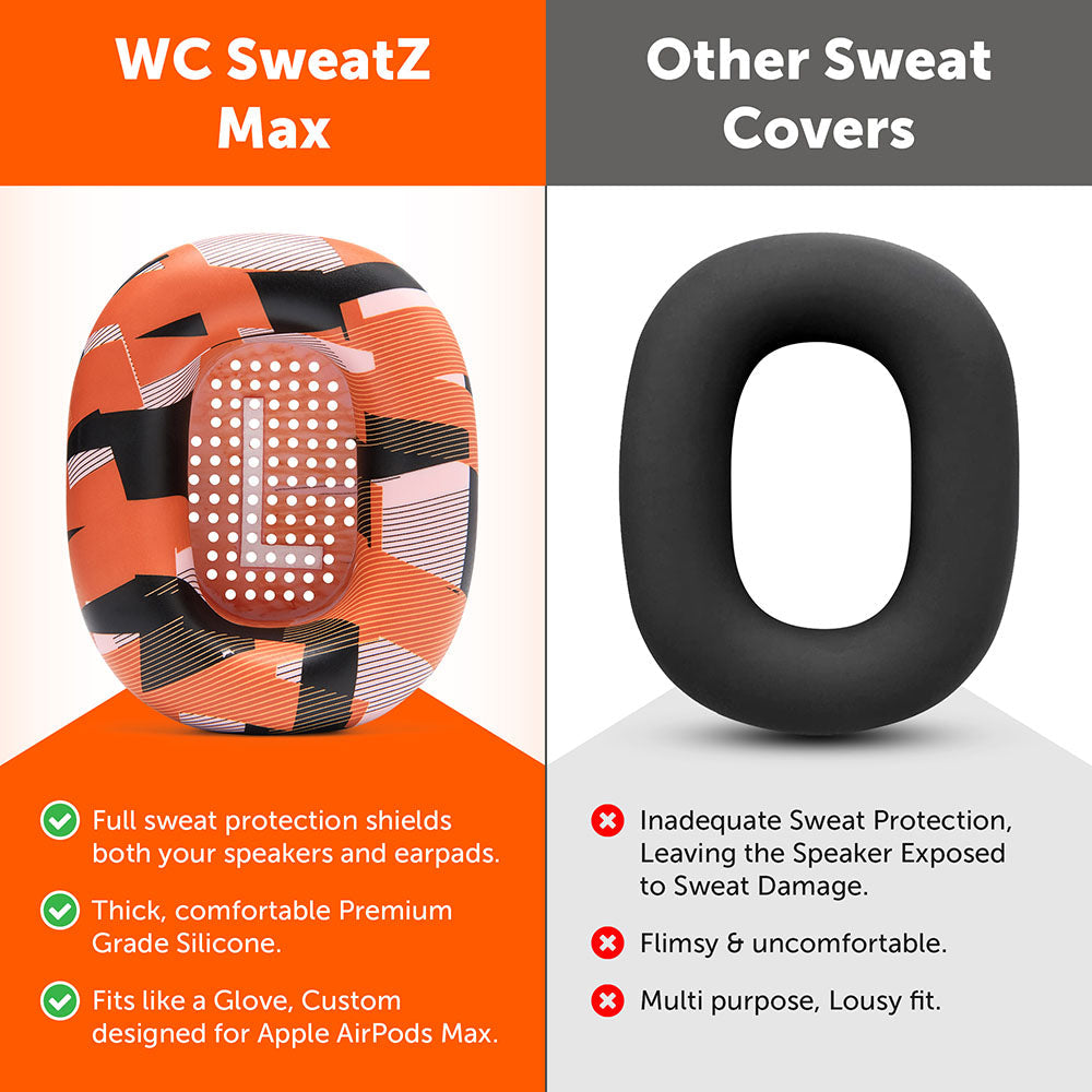 Apos Audio Wicked Cushions Sweat Covers Apple Airpods Max 1 Earpad Sweat Covers - WC SweatZ Max