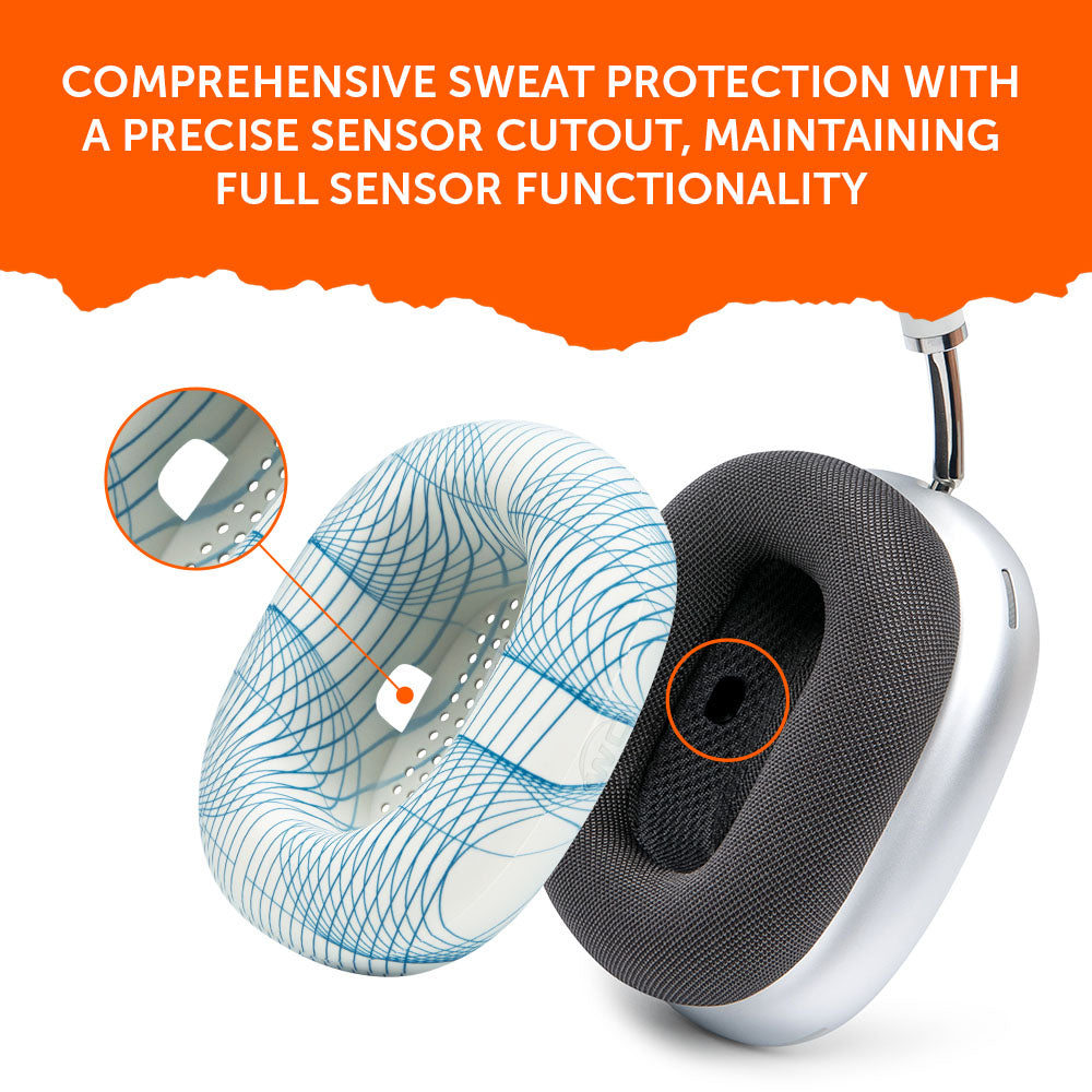 Apos Audio Wicked Cushions Sweat Covers Apple Airpods Max 1 Earpad Sweat Covers - WC SweatZ Max