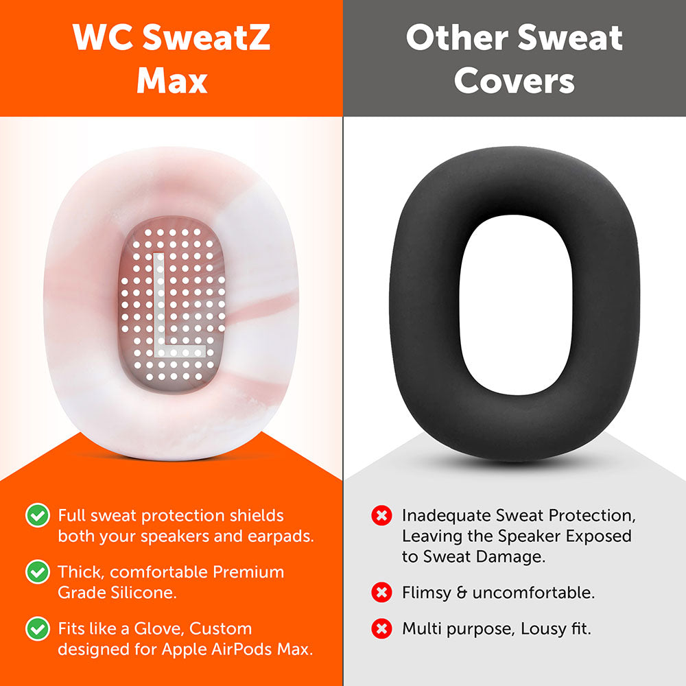 Apos Audio Wicked Cushions Sweat Covers Apple Airpods Max 1 Earpad Sweat Covers - WC SweatZ Max
