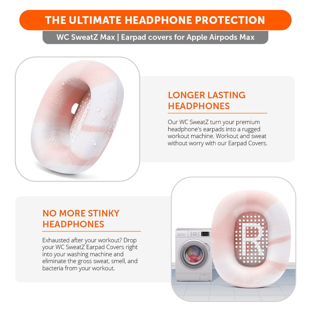 Apos Audio Wicked Cushions Sweat Covers Apple Airpods Max 1 Earpad Sweat Covers - WC SweatZ Max