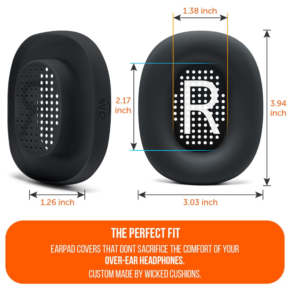 Apos Audio Wicked Cushions Sweat Covers Apple Airpods Max 1 Earpad Sweat Covers - WC SweatZ Max