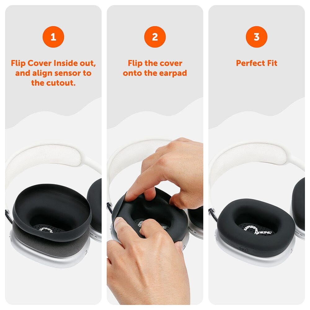 Apos Audio Wicked Cushions Sweat Covers Apple Airpods Max 1 Earpad Sweat Covers - WC SweatZ Max