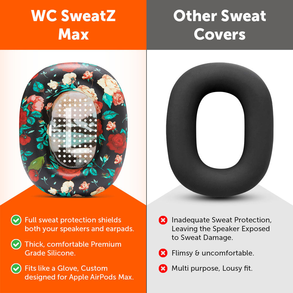 Apos Audio Wicked Cushions Sweat Covers Apple Airpods Max 1 Earpad Sweat Covers - WC SweatZ Max
