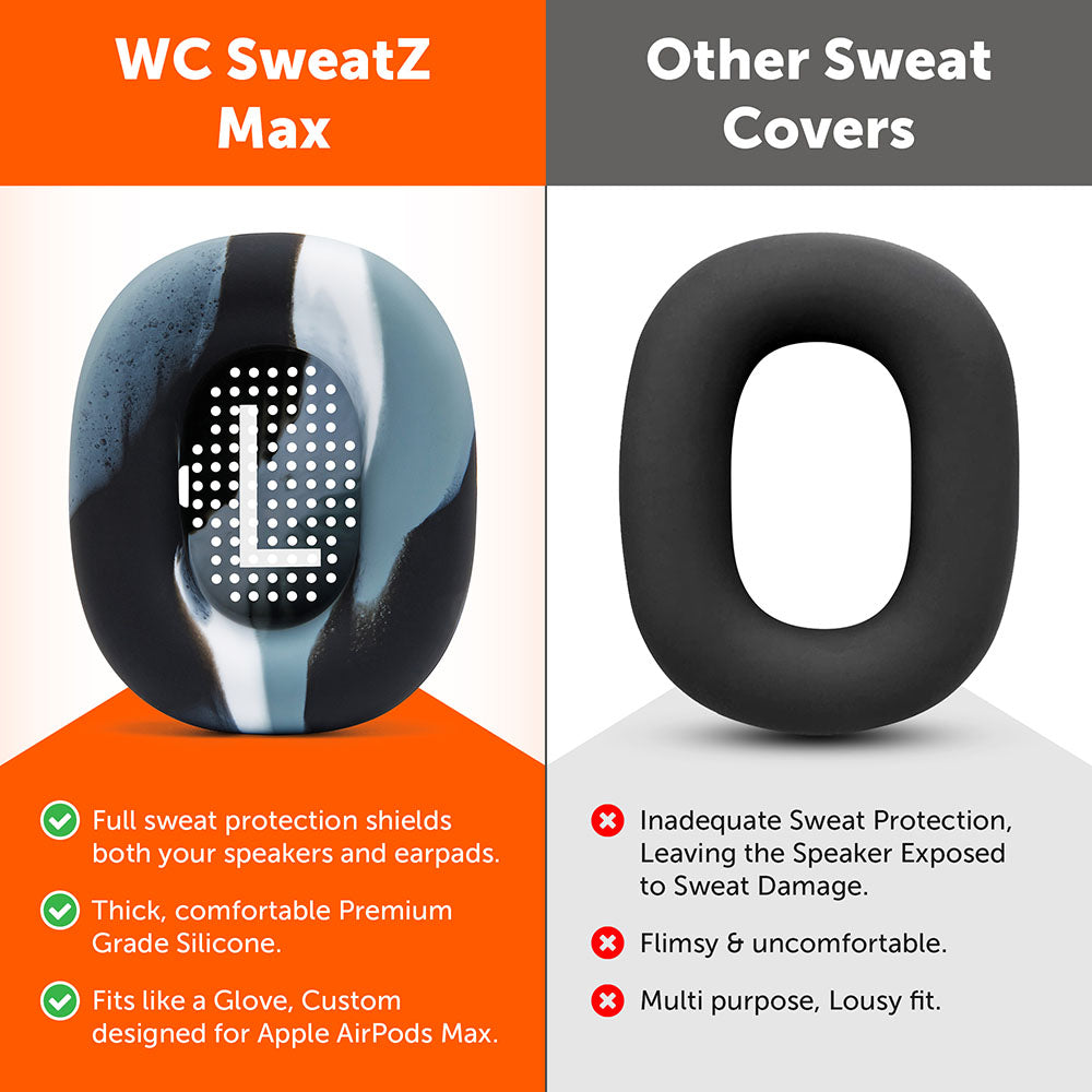Apos Audio Wicked Cushions Sweat Covers Apple Airpods Max 1 Earpad Sweat Covers - WC SweatZ Max