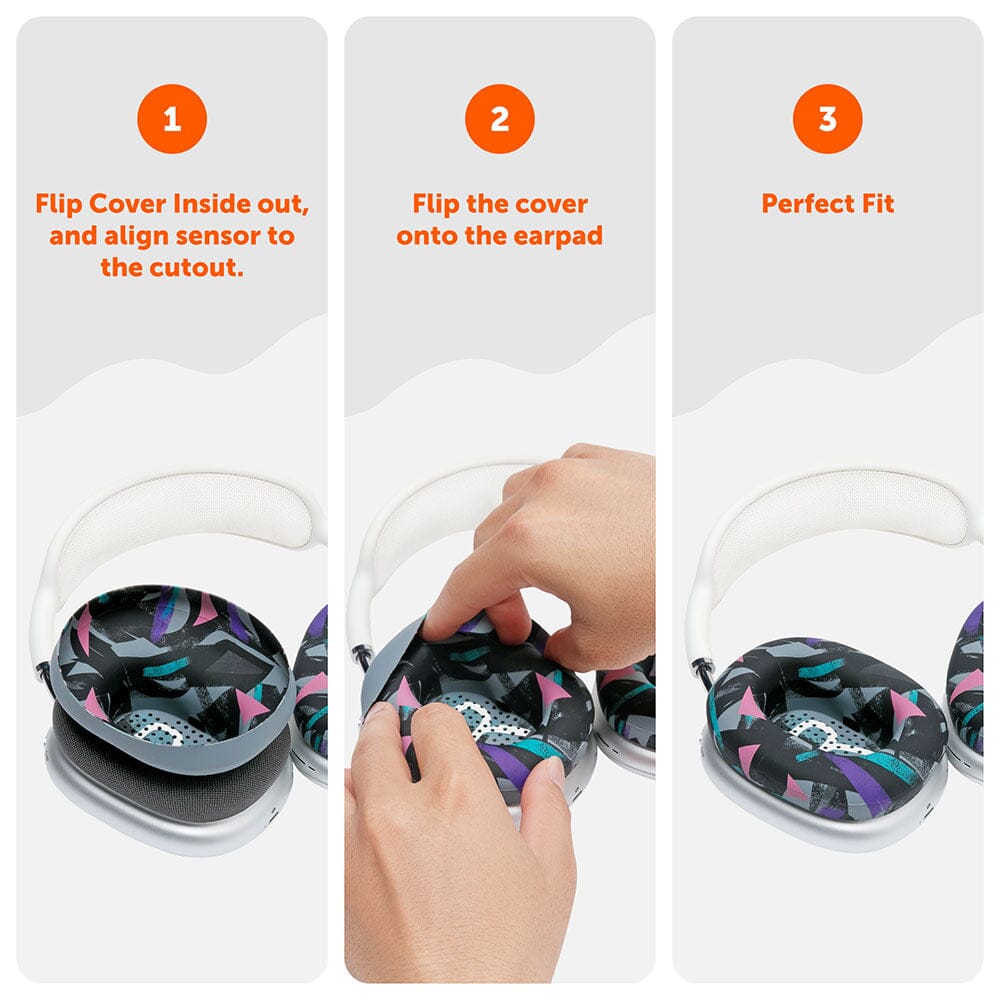 Apos Audio Wicked Cushions Sweat Covers Apple Airpods Max 1 Earpad Sweat Covers - WC SweatZ Max