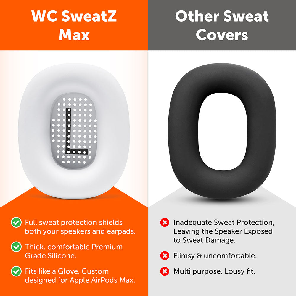 Apos Audio Wicked Cushions Sweat Covers Apple Airpods Max 1 Earpad Sweat Covers - WC SweatZ Max