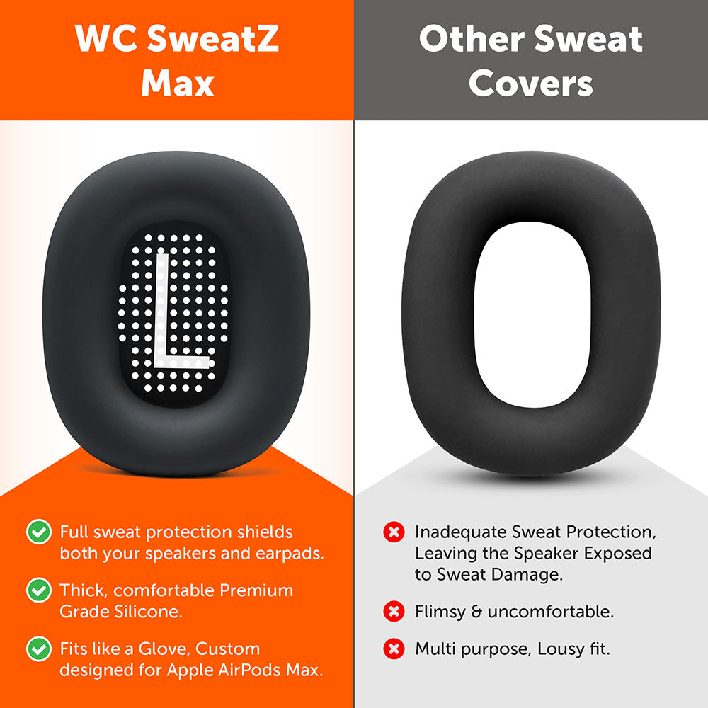 Apos Audio Wicked Cushions Sweat Covers Apple Airpods Max 1 Earpad Sweat Covers - WC SweatZ Max