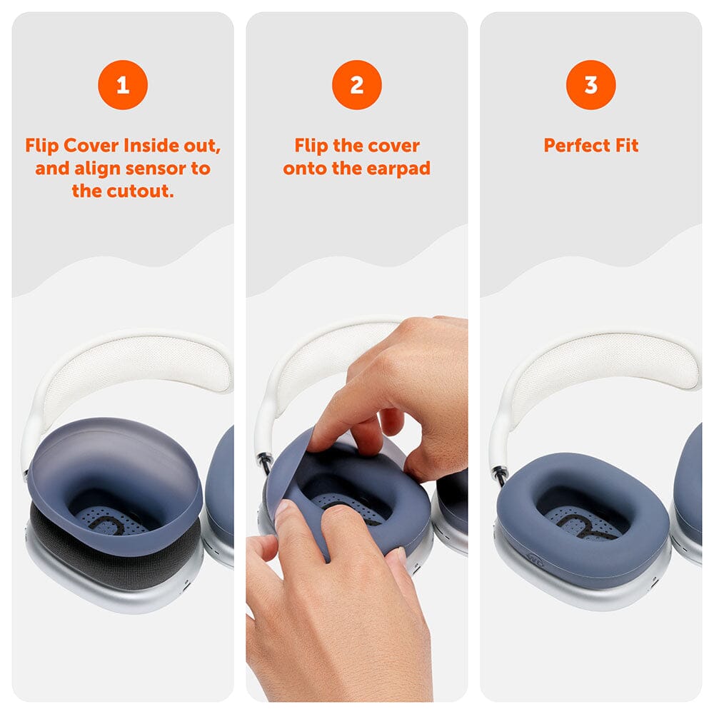 Apos Audio Wicked Cushions Sweat Covers Apple Airpods Max 1 Earpad Sweat Covers - WC SweatZ Max