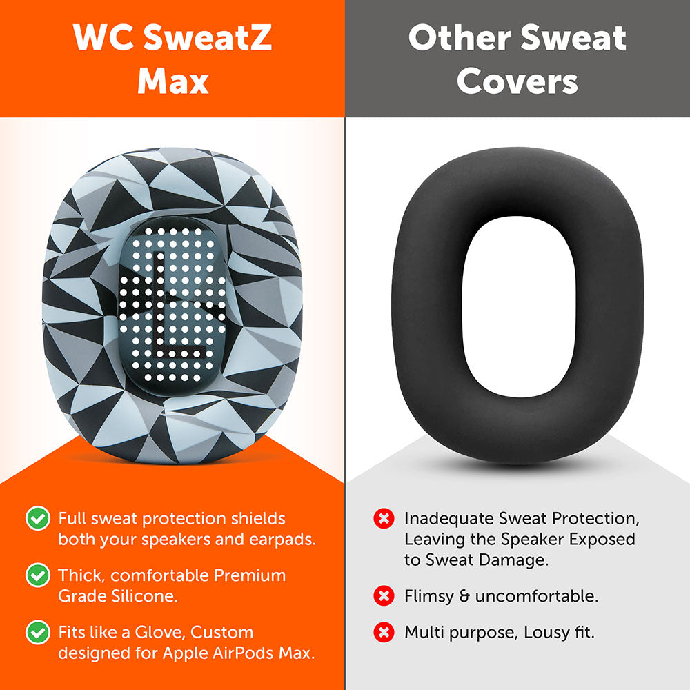 Apos Audio Wicked Cushions Sweat Covers Apple Airpods Max 1 Earpad Sweat Covers - WC SweatZ Max