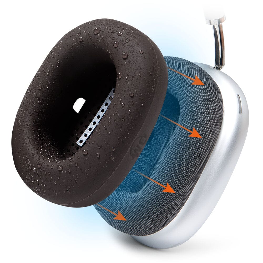 Apos Audio Wicked Cushions Sweat Covers Apple Airpods Max 1 Earpad Sweat Covers - WC SweatZ Max Brown