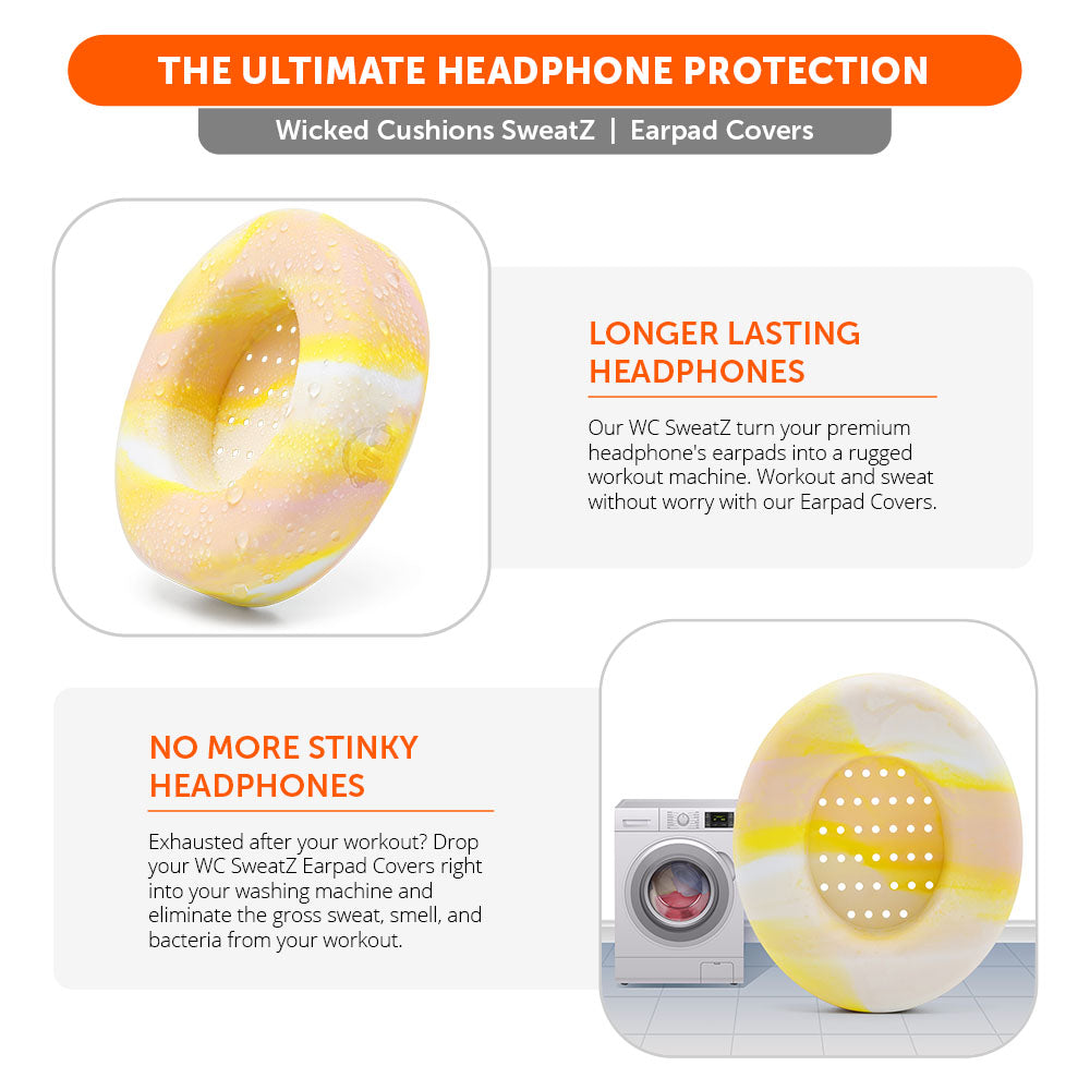 Apos Audio Wicked Cushions Sweat Covers Beats Studio 2 & 3 Earpad Sweat Covers - WC SweatZ Studio
