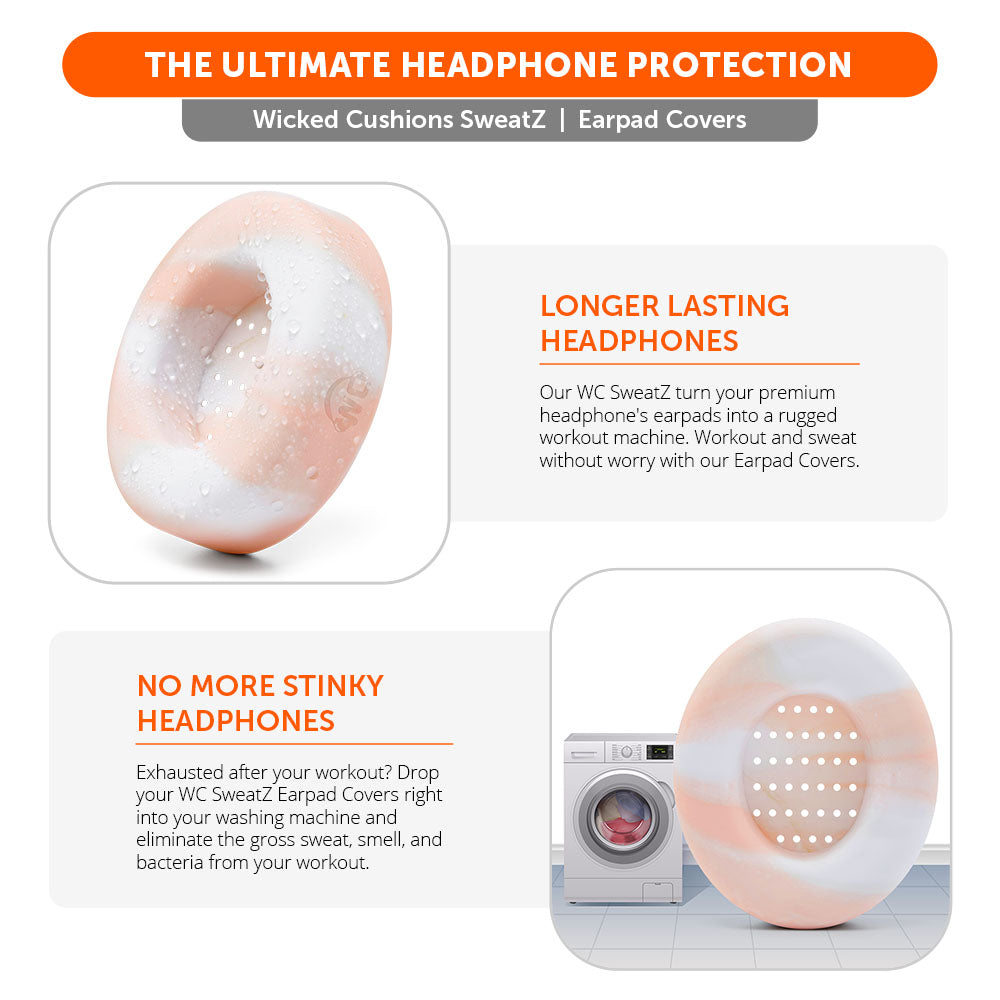 Apos Audio Wicked Cushions Sweat Covers Beats Studio 2 & 3 Earpad Sweat Covers - WC SweatZ Studio