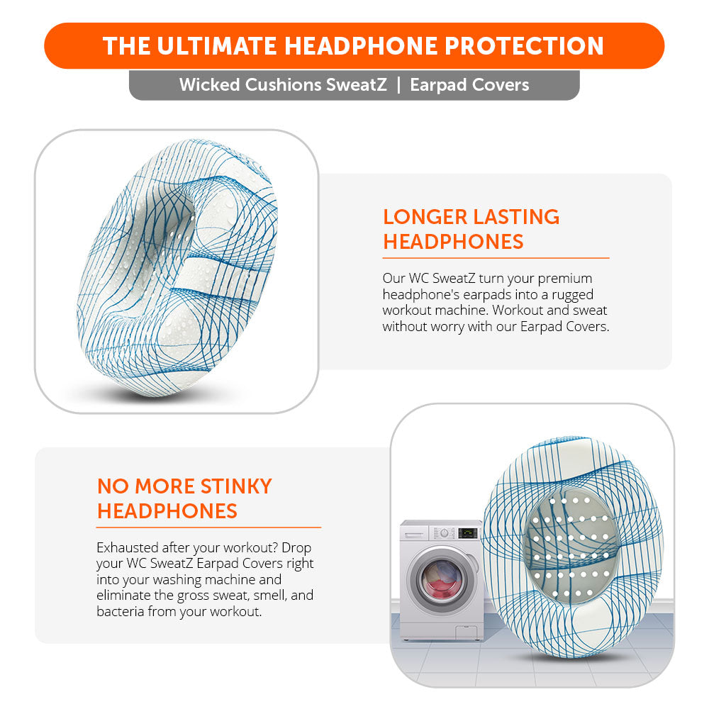 Apos Audio Wicked Cushions Sweat Covers Beats Studio 2 & 3 Earpad Sweat Covers - WC SweatZ Studio