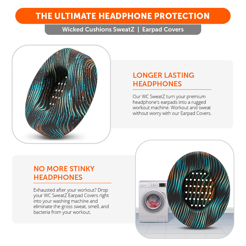Apos Audio Wicked Cushions Sweat Covers Beats Studio 2 & 3 Earpad Sweat Covers - WC SweatZ Studio