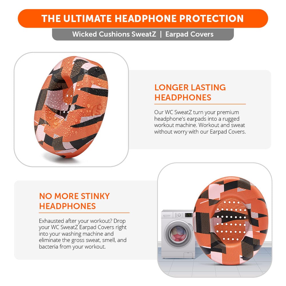 Apos Audio Wicked Cushions Sweat Covers Beats Studio 2 & 3 Earpad Sweat Covers - WC SweatZ Studio