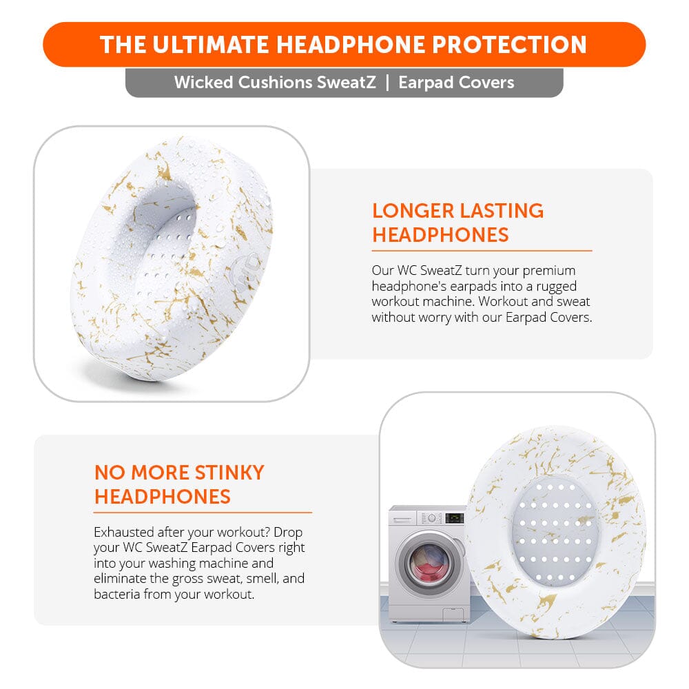 Apos Audio Wicked Cushions Sweat Covers Beats Studio 2 & 3 Earpad Sweat Covers - WC SweatZ Studio
