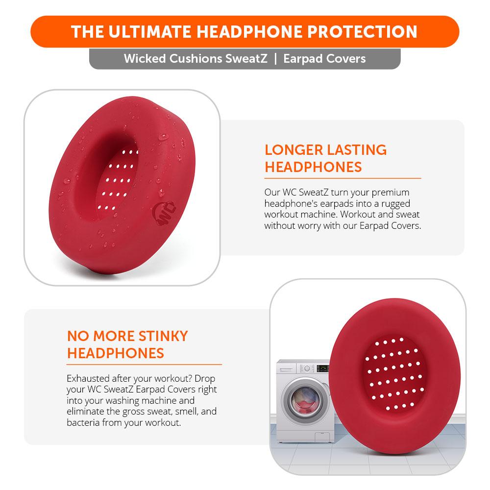 Apos Audio Wicked Cushions Sweat Covers Beats Studio 2 & 3 Earpad Sweat Covers - WC SweatZ Studio