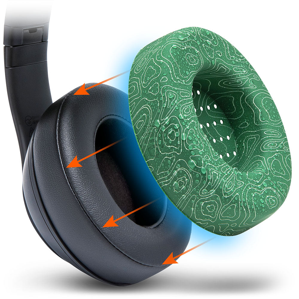 Apos Audio Wicked Cushions Sweat Covers Beats Studio 2 & 3 Earpad Sweat Covers - WC SweatZ Studio Emerald Tide