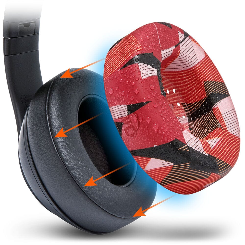 Apos Audio Wicked Cushions Sweat Covers Beats Studio 2 & 3 Earpad Sweat Covers - WC SweatZ Studio Red Prism