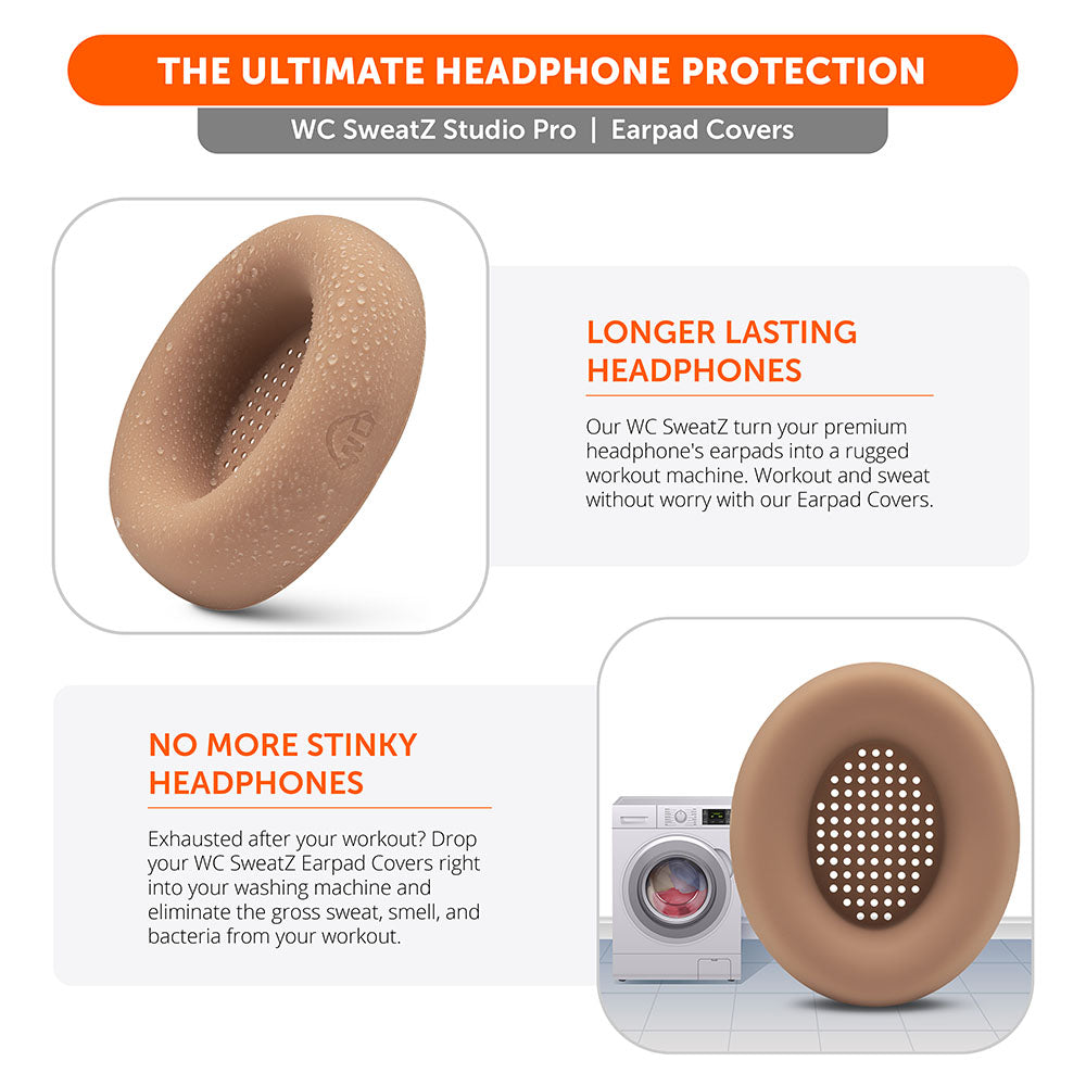 Apos Audio Wicked Cushions Sweat Covers Beats Studio Pro Earpad Sweat Covers - WC SweatZ Studio Pro