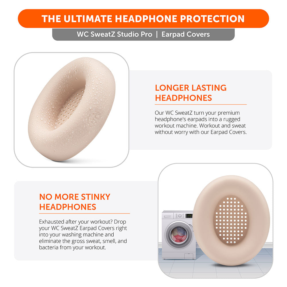 Apos Audio Wicked Cushions Sweat Covers Beats Studio Pro Earpad Sweat Covers - WC SweatZ Studio Pro