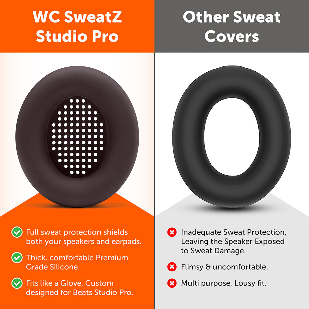 Apos Audio Wicked Cushions Sweat Covers Beats Studio Pro Earpad Sweat Covers - WC SweatZ Studio Pro