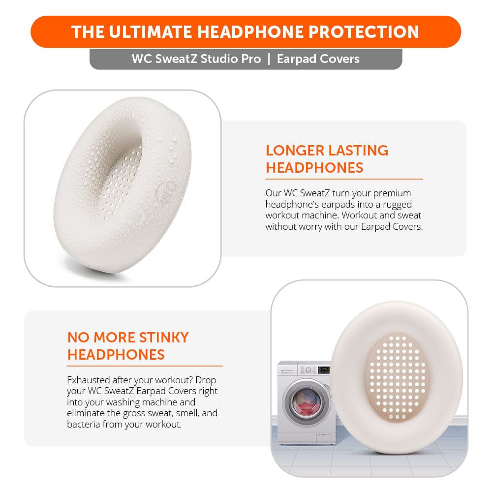 Apos Audio Wicked Cushions Sweat Covers Beats Studio Pro Earpad Sweat Covers - WC SweatZ Studio Pro