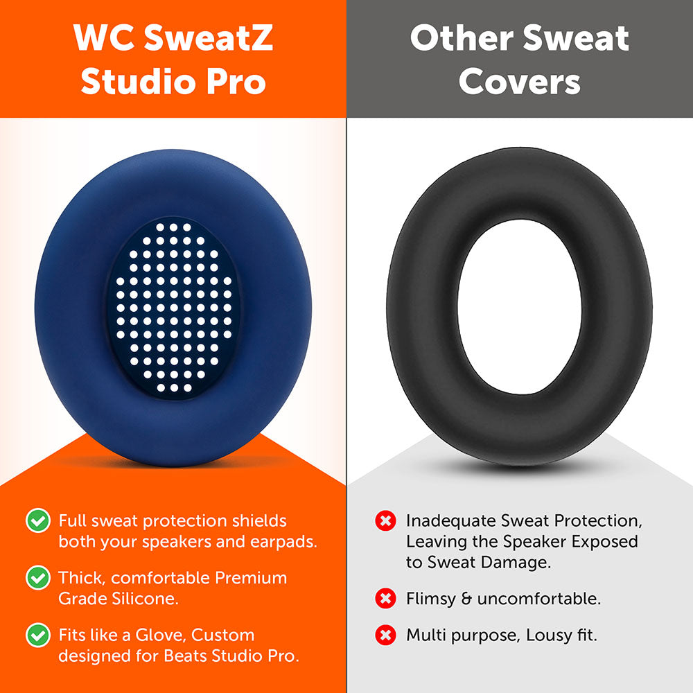 Apos Audio Wicked Cushions Sweat Covers Beats Studio Pro Earpad Sweat Covers - WC SweatZ Studio Pro