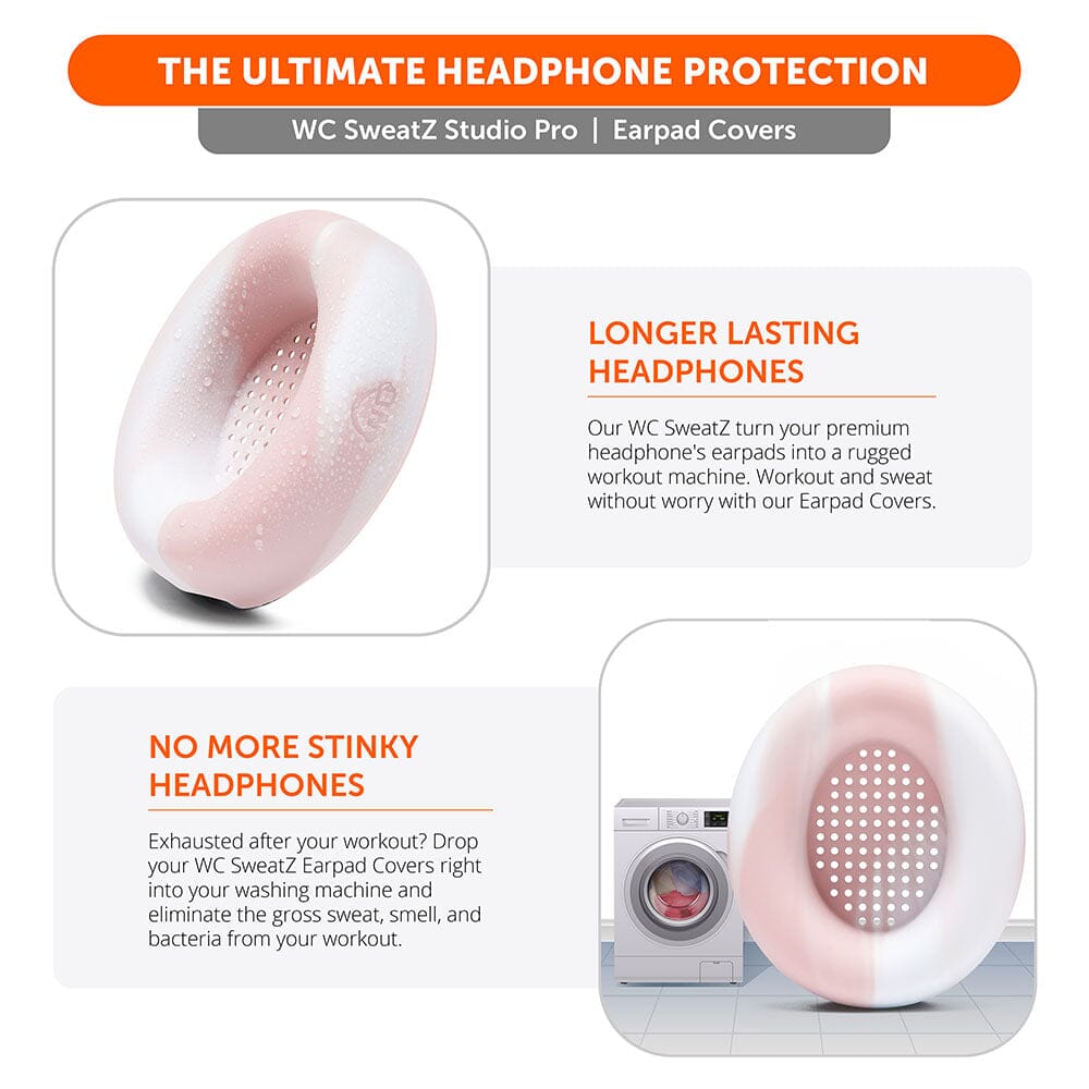 Apos Audio Wicked Cushions Sweat Covers Beats Studio Pro Earpad Sweat Covers - WC SweatZ Studio Pro
