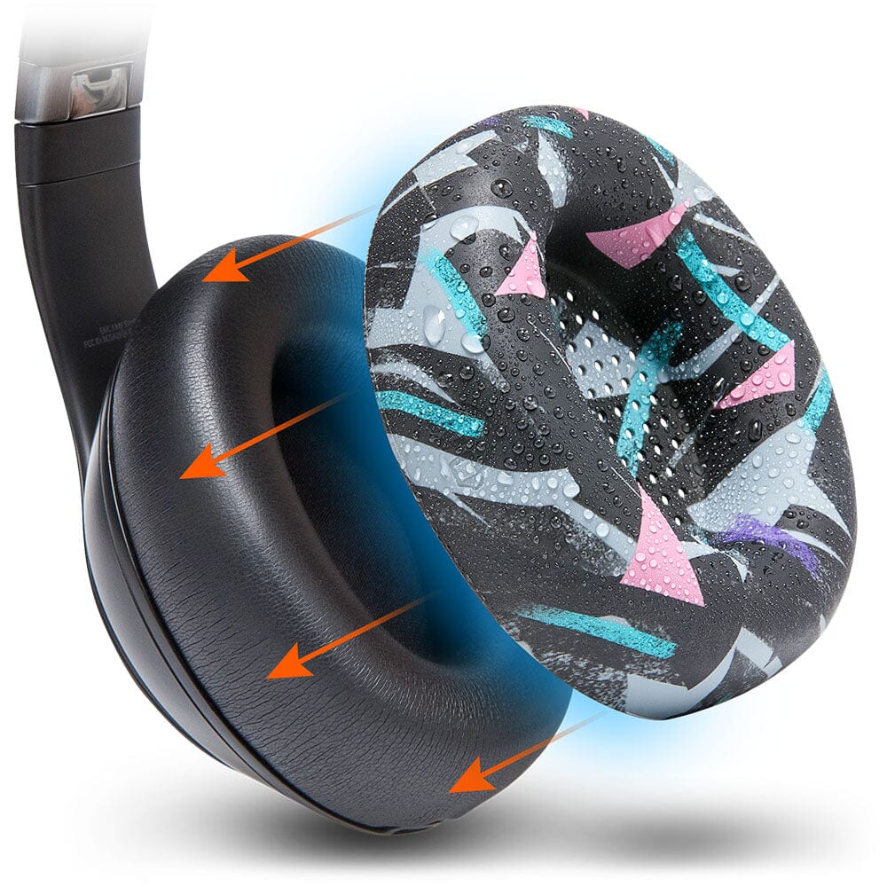 Apos Audio Wicked Cushions Sweat Covers Beats Studio Pro Earpad Sweat Covers - WC SweatZ Studio Pro 90s Black