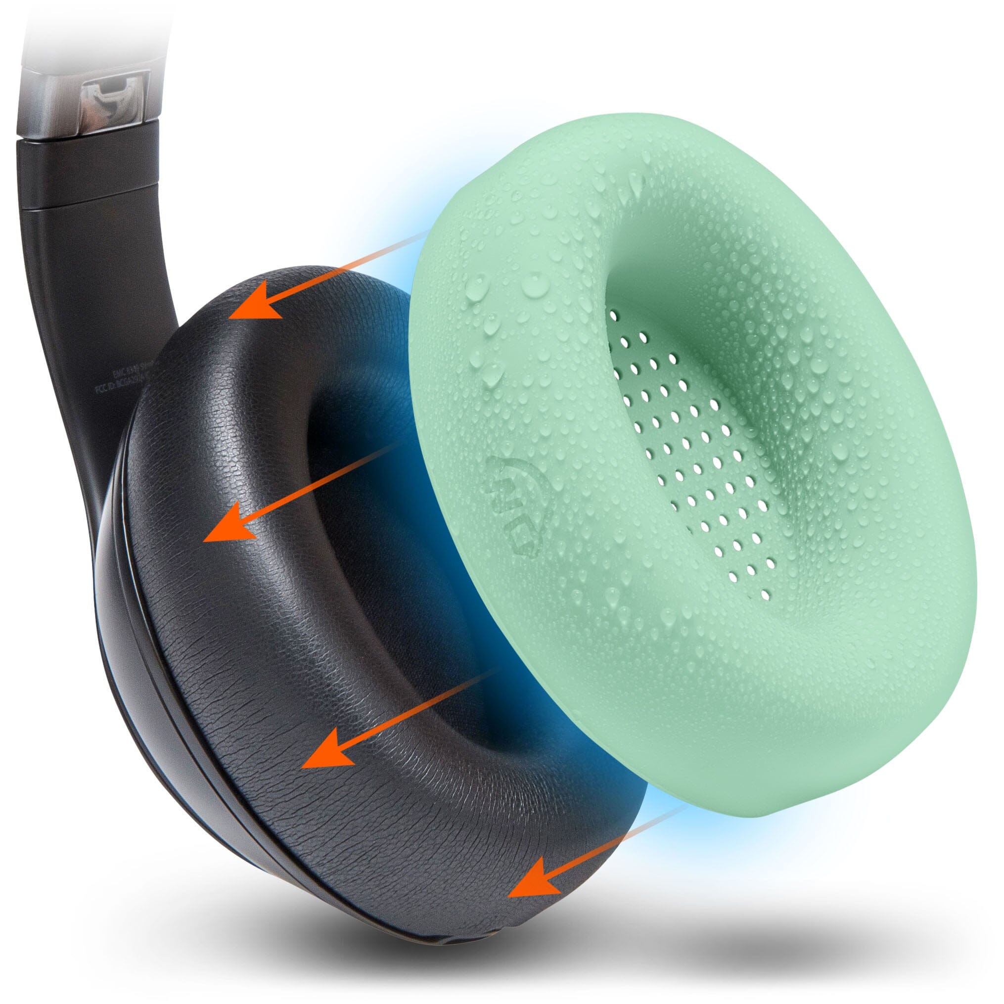 Apos Audio Wicked Cushions Sweat Covers Beats Studio Pro Earpad Sweat Covers - WC SweatZ Studio Pro Green