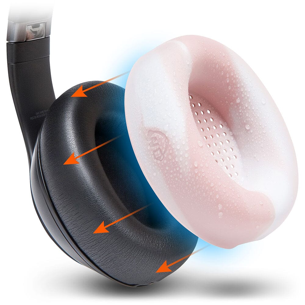 Apos Audio Wicked Cushions Sweat Covers Beats Studio Pro Earpad Sweat Covers - WC SweatZ Studio Pro Pink Marble