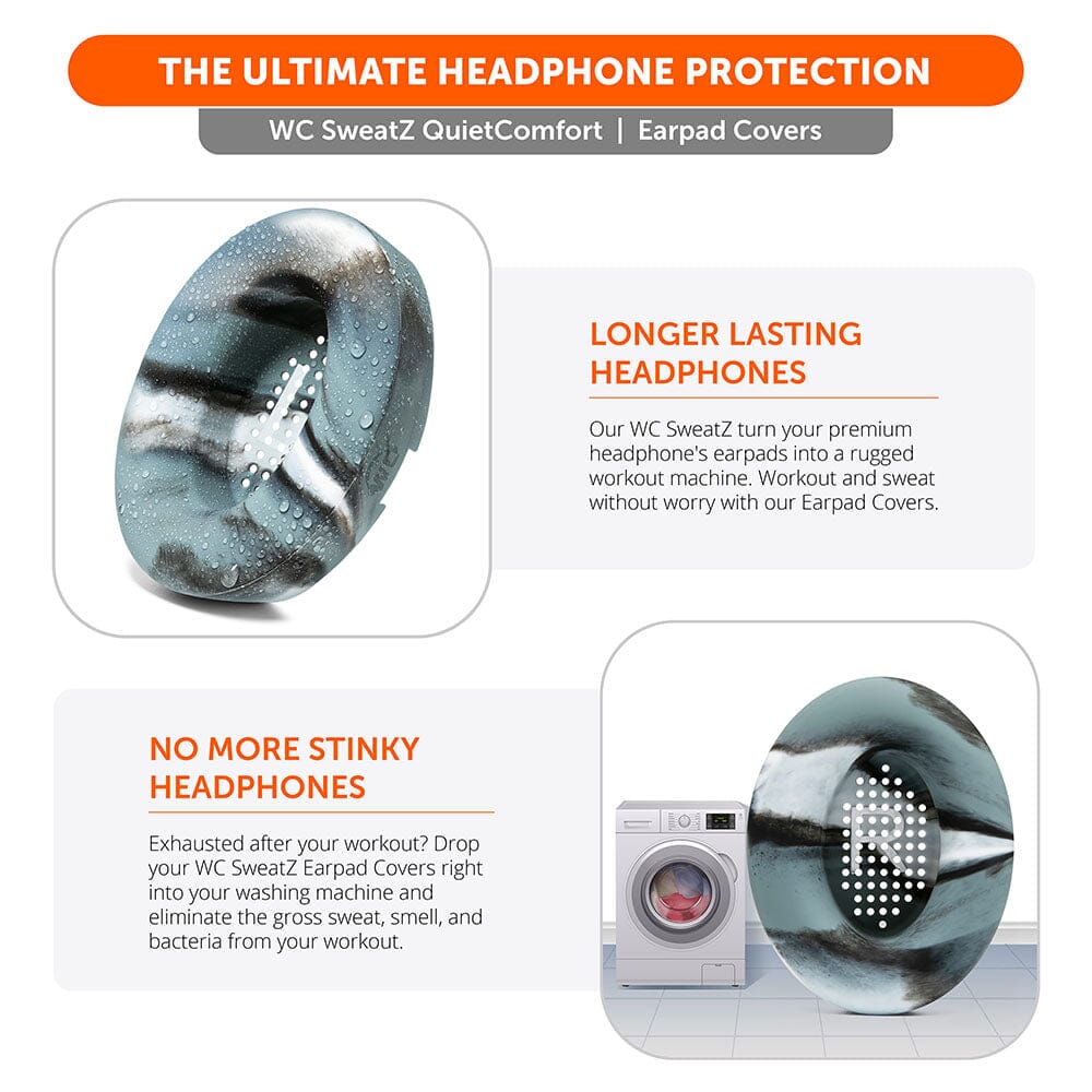 Apos Audio Wicked Cushions Sweat Covers Bose QuietComfort Earpad Sweat Covers - WC SweatZ
