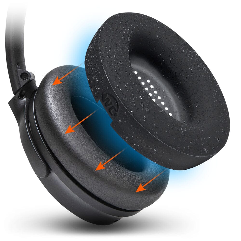 Apos Audio Wicked Cushions Sweat Covers Bose QuietComfort Earpad Sweat Covers - WC SweatZ Black