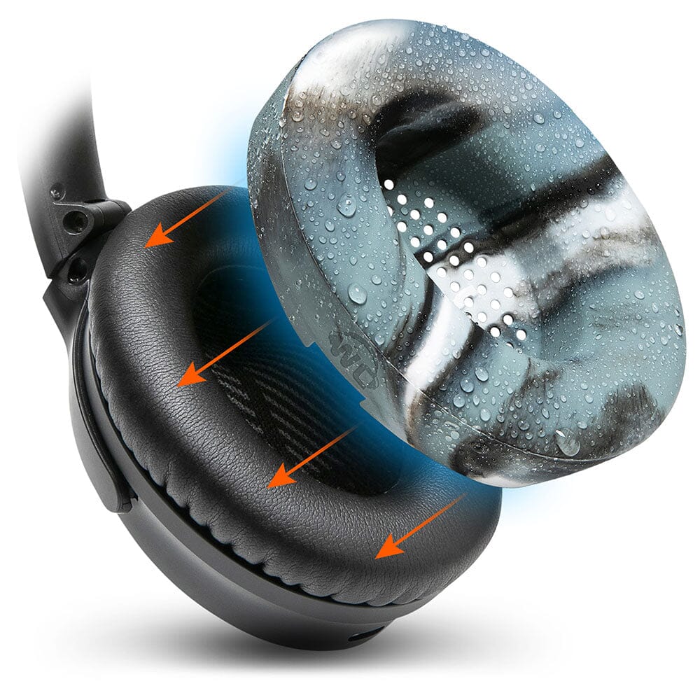 Apos Audio Wicked Cushions Sweat Covers Bose QuietComfort Earpad Sweat Covers - WC SweatZ Marble