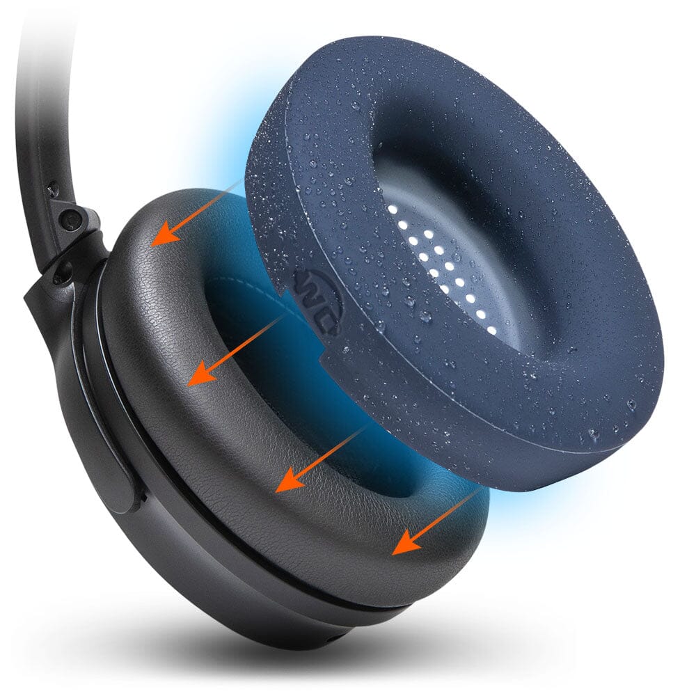 Apos Audio Wicked Cushions Sweat Covers Bose QuietComfort Earpad Sweat Covers - WC SweatZ Midnight Blue