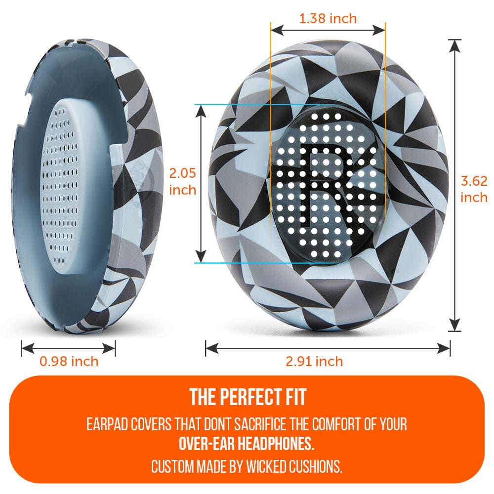 Apos Audio Wicked Cushions Sweat Covers Bose QuietComfort Ultra Gen 1 & Gen 2 Earpad Sweat Covers - WC SweatZ QC Ultra