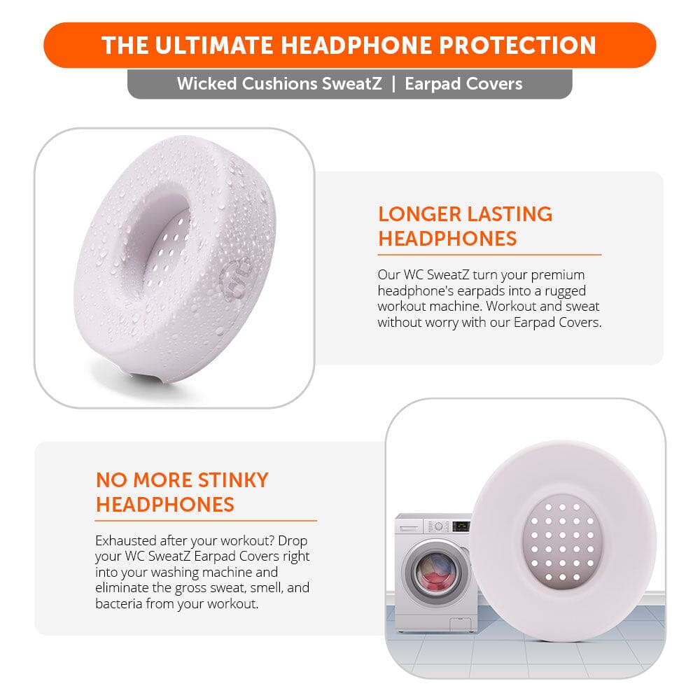 Apos Audio Wicked Cushions Sweat Covers Small WC SweatZ Protective Headphone Earpad Covers