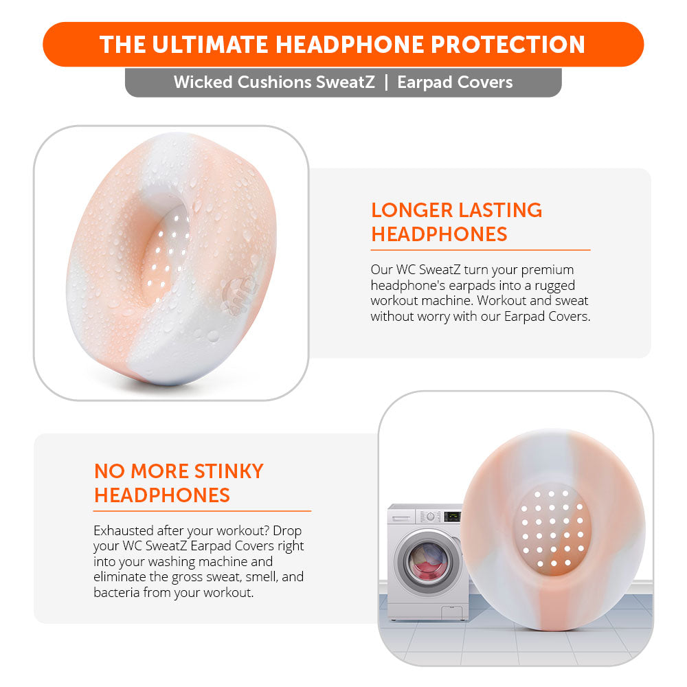 Apos Audio Wicked Cushions Sweat Covers Small WC SweatZ Protective Headphone Earpad Covers