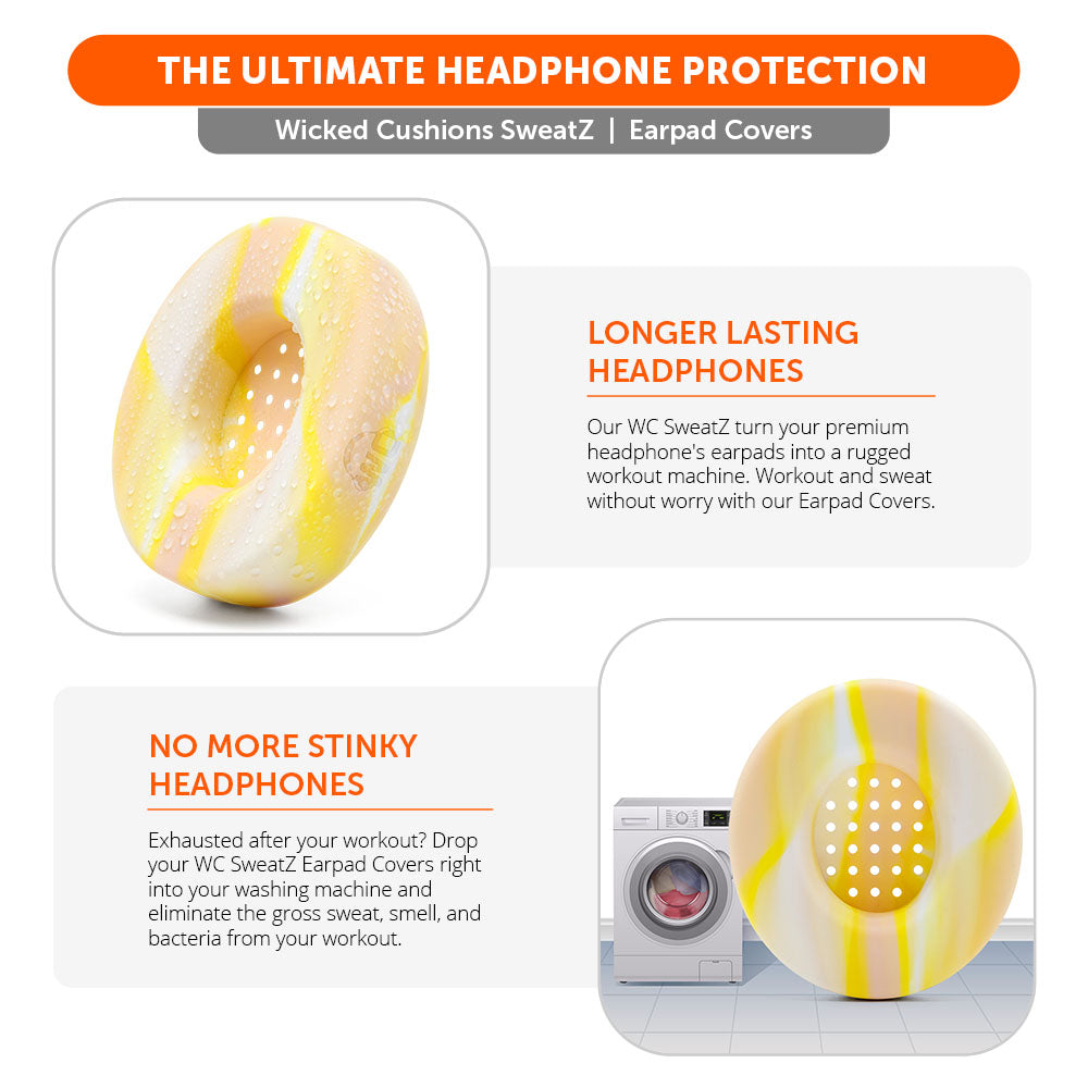Apos Audio Wicked Cushions Sweat Covers Small WC SweatZ Protective Headphone Earpad Covers