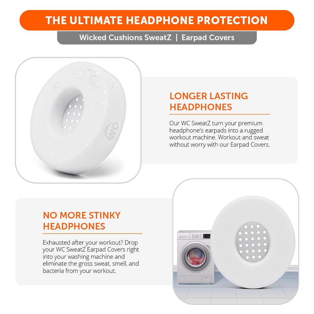 Apos Audio Wicked Cushions Sweat Covers Small WC SweatZ Protective Headphone Earpad Covers