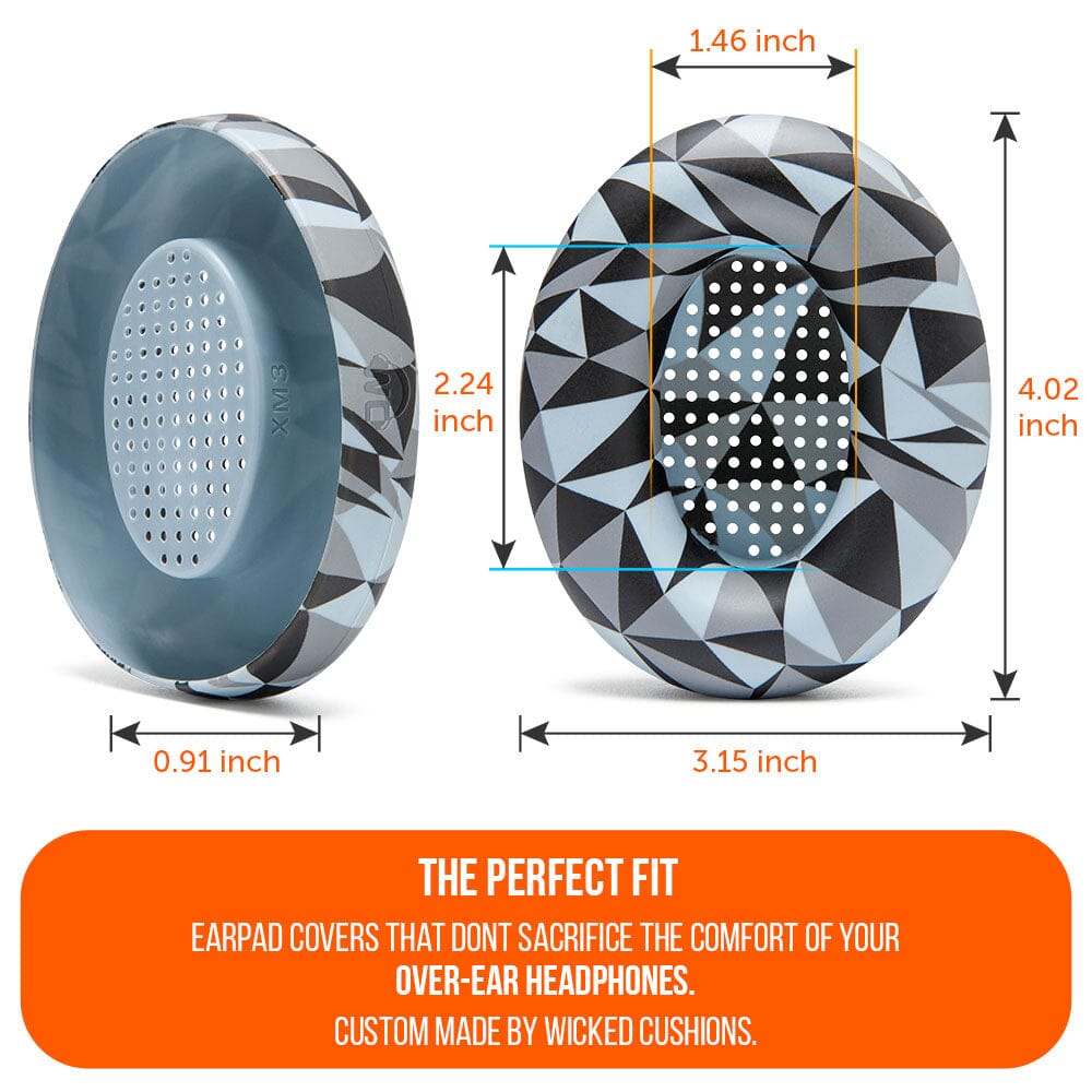 Apos Audio Wicked Cushions Sweat Covers Sony WH-1000XM3 Earpad Sweat Covers - WC SweatZ