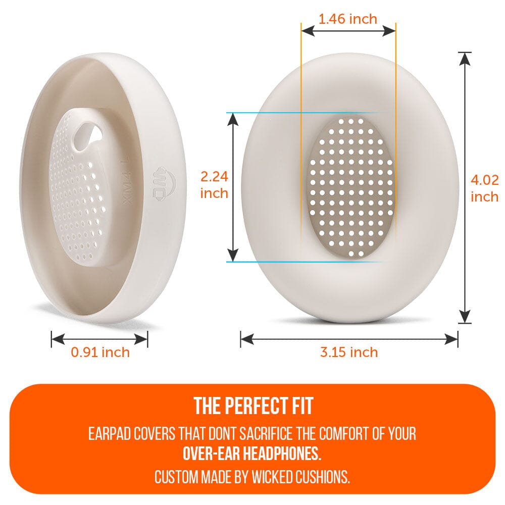 Apos Audio Wicked Cushions Sweat Covers Sony WH-1000XM4 Earpad Sweat Covers - WC SweatZ