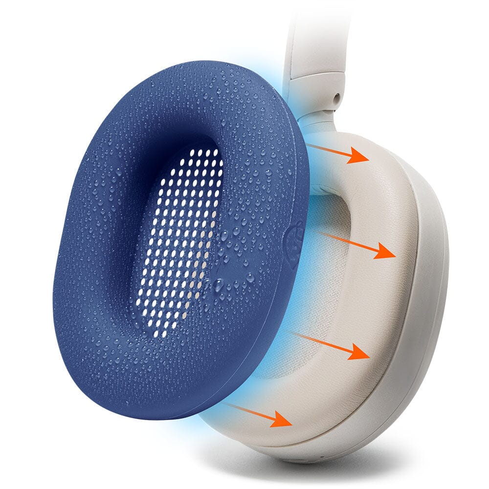 Apos Audio Wicked Cushions Sweat Covers Sony WH-1000XM5 Earpad Sweat Covers - WC SweatZ Blue