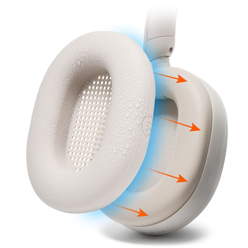 Apos Audio Wicked Cushions Sweat Covers Sony WH-1000XM5 Earpad Sweat Covers - WC SweatZ Silver