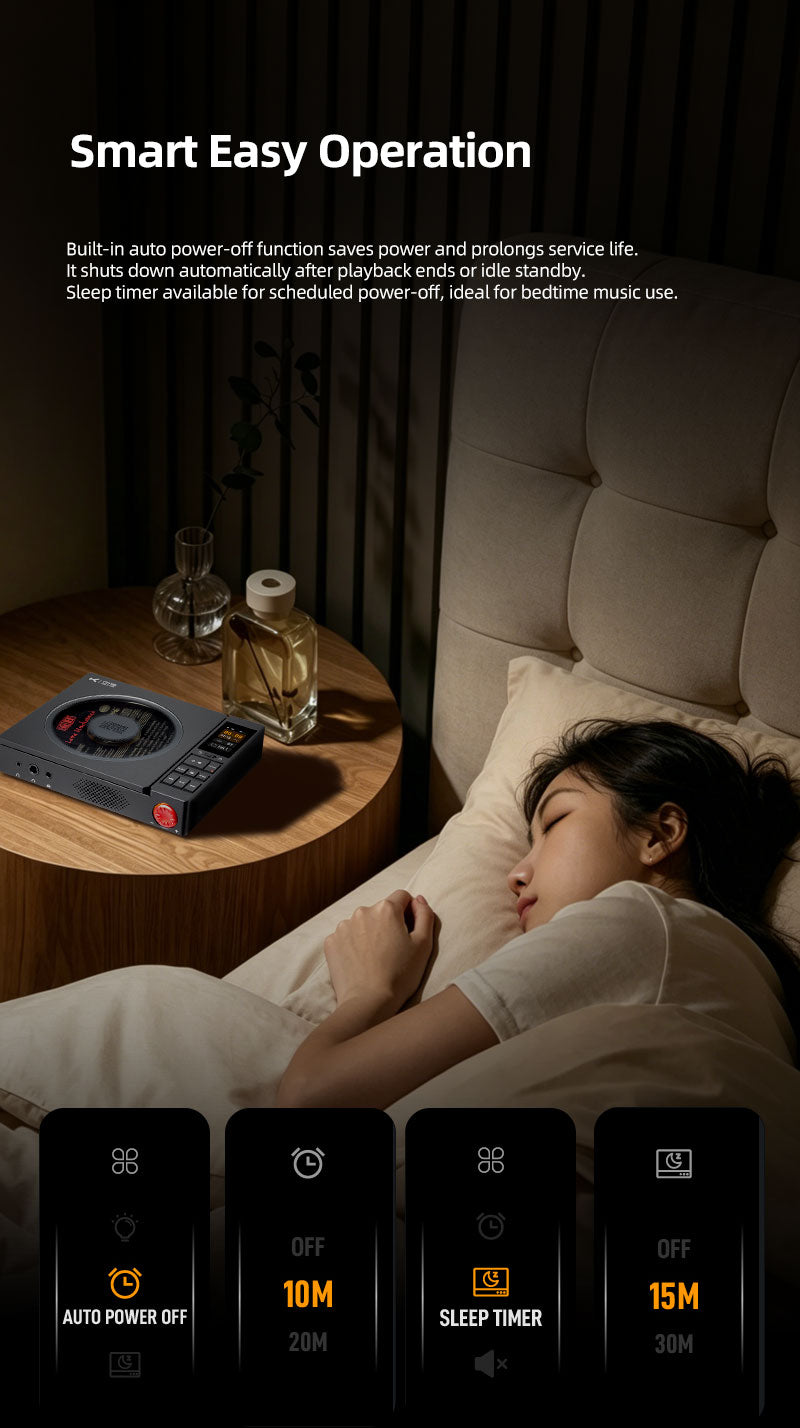 Apos Audio xDuoo CD Players & Recorders xDuoo CDM-10 High Performance Portable Tube CD Player
