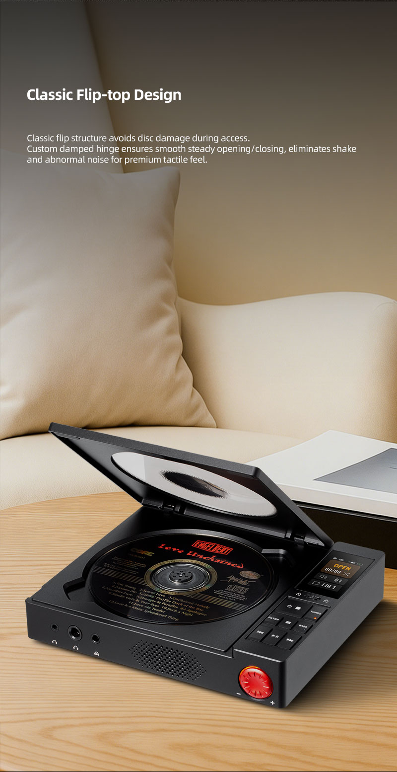 Apos Audio xDuoo CD Players & Recorders xDuoo CDM-10 High Performance Portable Tube CD Player